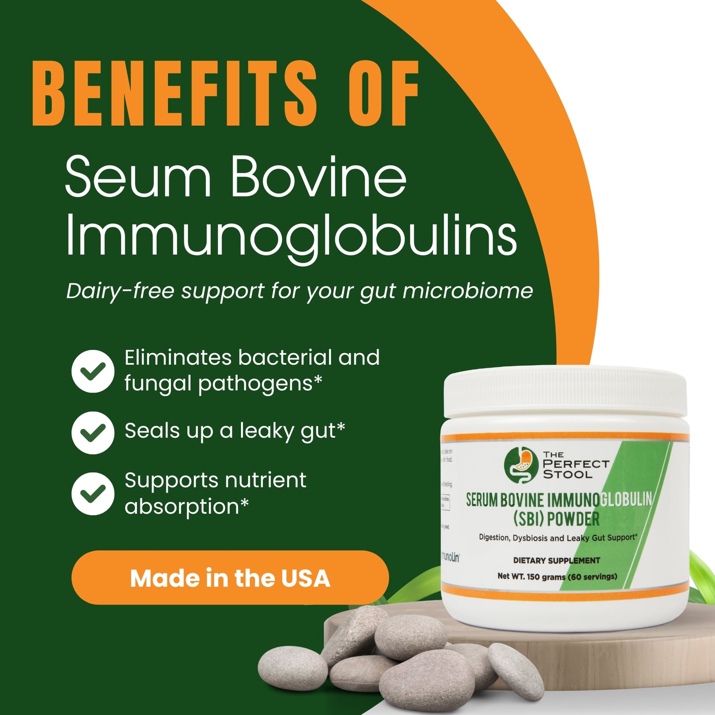 Serum Bovine Immunoglobulin (SBI) Powder